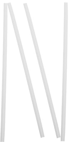 Kisangel 4pcs Miniature Dollhouse Trims: White Skirting Board Baseboard Edgings for DIY Handcrafts, Architectural Details, Model Making, Home Decoration