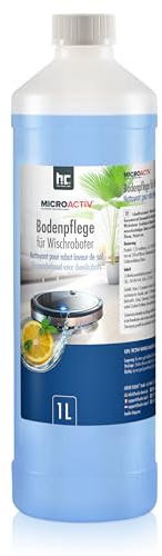 Höfer Chemie Bodenpflege für Wischroboter – 1L Konzentrat | Streifenfreie Reinigung für alle Böden – Reinigungsmittel schnell trocknend & rutschhemmend – Für alle Marken geeignet