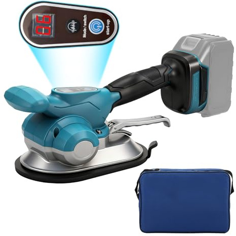Agitatore a batteria per piastrelle con ventosa da 20 cm per batteria Makita da 18 V (senza batteria)