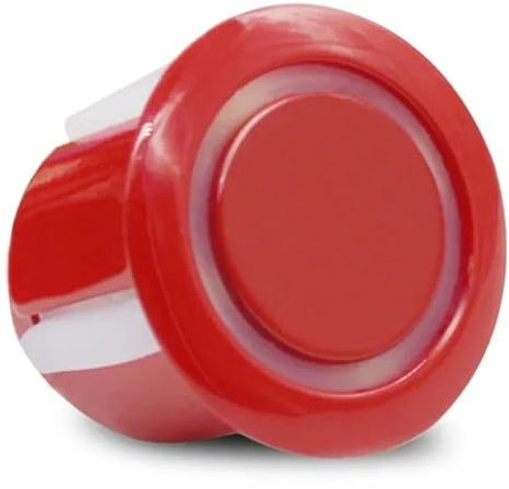 Kit sensori di parcheggio per Auto Kit sensori di parcheggio per Auto 8 sensori Avvisatore Acustico Radar di retromarcia Segnale Acustico Indicatore Sonda (Rosso)