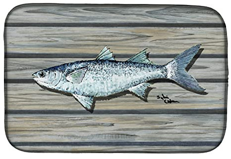 Caroline 's Treasures 8490DDM - Esterilla de secado, Bayeta Escurreplatos (14 x 21, multicolor)