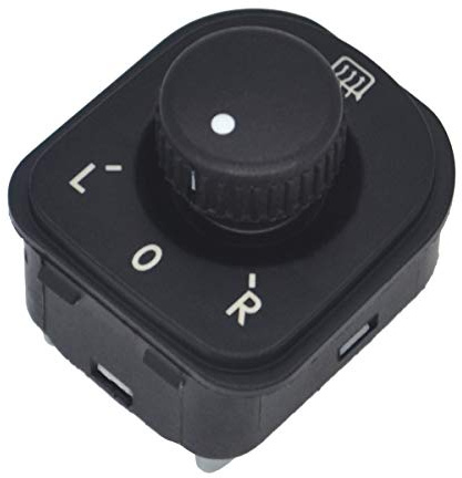 KASturbo Seitenspiegelschalter, Auto Seitenspiegel Steuerknopf für CC GOLF MK5 MK6 PLUS SHARAN TIGUAN PASSAT 1K0959565H 1K0959565K 1K0959565F