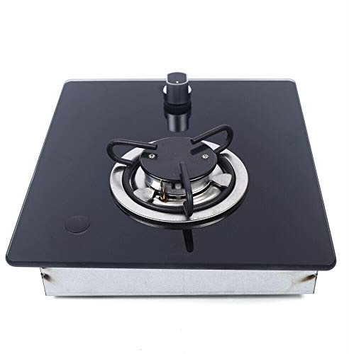 Portable Built In Burner Gas Stove,Camper RV Gas Stove,LPG Gas Stove Hob for Boat Caravan RV Camper,Three-dimensional Air Intake Structure,Multi-level Fire Adjustment