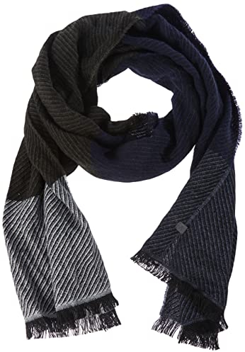 camel active Herren 407220/8V22 Lightly Scarf, Night Blue, OS