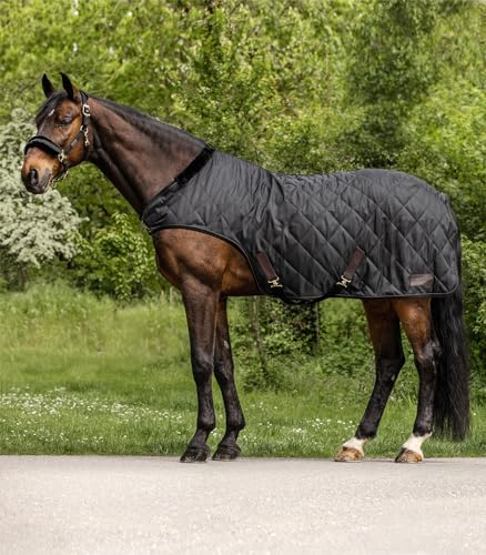 WALDHAUSEN Führmaschinendecke Exclusive, 50g, 125cm, schwarz