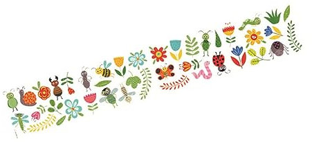TOYANDONA Blume Wandaufkleber Cartoon Aufkleber Für Kinderzimmer Schlafzimmer Selbstklebend Entfernbar Wandaufkleber Blumen Aufkleber Für Wohnzimmer Spielzimmer Klassenzimmer