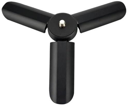 MINGVEN Mini Tripod for Insta360 Luna Ultra and for DJI Osmo Pocket 3/4 | Folding Desktop Stand, 1/4″-20 Screw, Foldable Tripod Compatible with DJI Osmo Action 6/5 Pro/Action 4, Camera Accessories