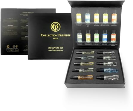 MDPARFUMS – Entdeckerset – Privée Collection CP Prestige – 10 Proben à 2 ml – Unisex-Düfte – Parfums aus Holz, Blumen, Ambré und Gourmands