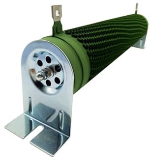 LABZAT Resistencia enrollada de Alambre Corrugado recubierta de energía, Resistencia de bobinado de pipple con Forma Tubular de Tipo Fijo 5%, 1200W, 1500W, 2000W, 2500W, 1 ud.(60R,2500W)