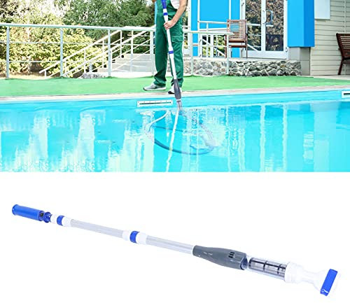 Aspirapolvere da piscina portatile Sustvita, pulitore dela piscina a batteria a batteria per un'attività tranquilla nelle vasche idromassaggio e piscine fuori terra
