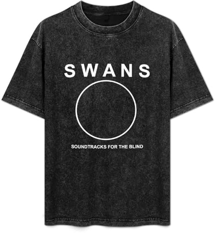 The Swans Men's T-Shirt Unisex White tee Clothing L