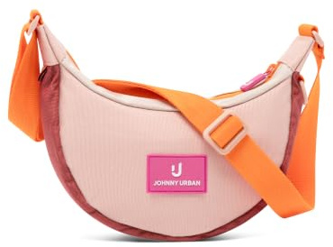 Johnny Urban Junior Kleine Half Moon Bag für Mädchen & Jungen - Mio - Mini Umhängetasche - Kindertasche für Spielplatz, Kindergarten, Ausflüge - Ab 3 Jahren - Wasserabweisend