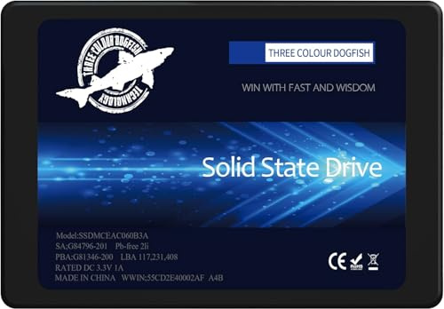 SSD SATA 2,5 128GB Dogfish interno Solid State Drive ad alte prestazioni disco rigido per desktop laptop SATA III 6Gb/s