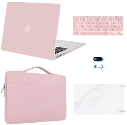 MOSISO Hülle Kompatibel mit MacBook Air 13 Zoll A1369 A1466 2010-2017