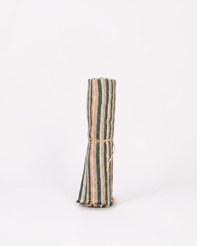 Jarapa Ecológica de Algodón Reutilizado, 100x190cm (Verde) - Ref. 4630-V