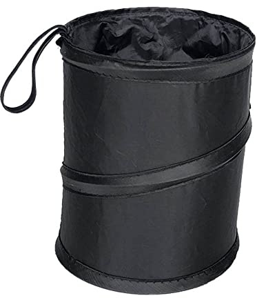 plastific Collapsible Car Trash Bin Leakproof Foldable Vehicle Storage Bin