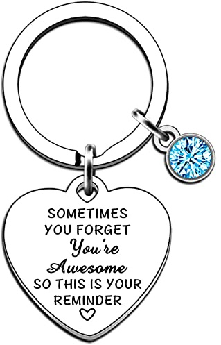 AMZQ Inspirierende Geschenke für Frauen, Ermutigung, Schlüsselanhänger, Geschenke für Familie, Freunde, BFF, Dankeschön, Wertschätzung, Geschenke für Kollegen, Kollegen, Chef, Lehrer, manchmal