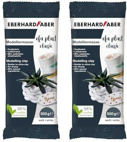 EBERHARD FABER - Modelliermasse lufttrocknend EFA Plast Classic