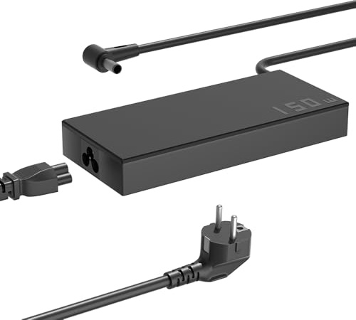SLRIOYS 150W laddare kompatibel med ASUS ROG Strix G17 G15 G713IH G513IH GL731GT G531GD G731GT G512LI TUF Gaming A15 F15 A17 F17 FA507RF FA706 FX706 FA506 FX86 FX95D Laptop ADP-150CH B A18-150P1A