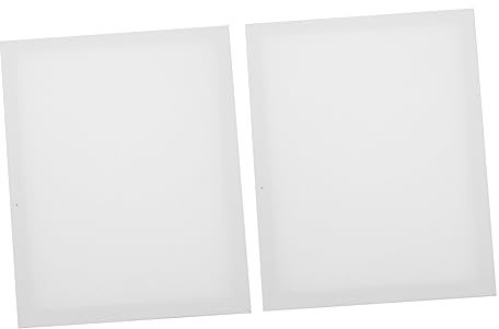 Housoutil 2 Stück Leinwandrahmen Bespannte Malrahmen für Ölfarben Acrylfarben und Wasserfarben für DIY Malprojekte und Künstlerbedarf Robuste Schrumpfung Sicher der Anwendung