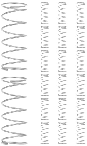 NUOBESTY 20 ressorts de bouton de chasse d'eau : ressorts d'assistance pour bouton de chasse d'eau de réservoir de toilettes - Tendeurs de rechange en acier inoxydable de 4 cm pour