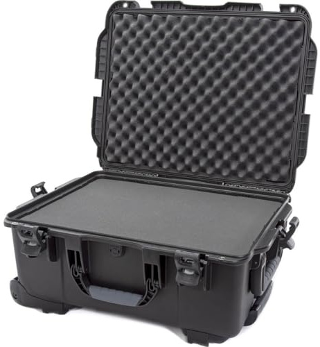 NANUK 955 - Valise de Protection légère et étanche en résine NK-7 avec Insert en Mousse Personnalisable (65,02 cm × 50,80 cm × 29,97 cm) - Noir