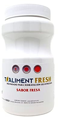 Espesante para Líquidos | Gel Espesante Bote 900 gr | Espesante para Líquidos Tipo Gelatinas Gelatina Sabor Fresa | Gelificante Instantáneo | T.Aliment
