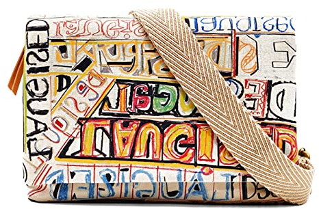 Desigual Women's Bag_Lettering Maris 9019 Tutti Fruti, Material Finishes