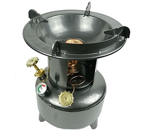 Stufa da Campeggio a Cherosene Stufa a Fuoco feroce Stufa a gassificazione Diesel Stufa a Olio Integrata Stufa a Gas Portatile ad Alta Pressione per Esterni