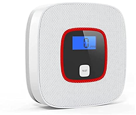 OBEST Rilevatore Monossido Di Carbonio, con Display Digitale, Montaggio a Parete, Forniture Per La Prevenzione Dei Disastri, Prodotti Per Lo Stoccaggio di Prevenzione Dei Disastri.