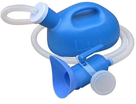Tragbare Urinal Notfall, Notfall-Urinbeutel, Urinflasche 2000ml, Unisex Camping Urinal, Urinflasche Wiederverwendbare, Mobile Toilette Unisex Urinal Für Outdoor Festival Toilette Wandern Reise
