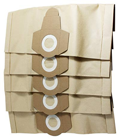 Dust Bags Compatible With Einhell wet and dry 1,250 W 20 litre vacuum cleaner