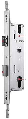 WEbjay Serrure Encastrable Serrure à mortaise étroite en Aluminium 2085 3085 4085 5085 6085 7085 Corps de Serrure en Acier Inoxydable métallique Serrure Porte Interieure(7085)
