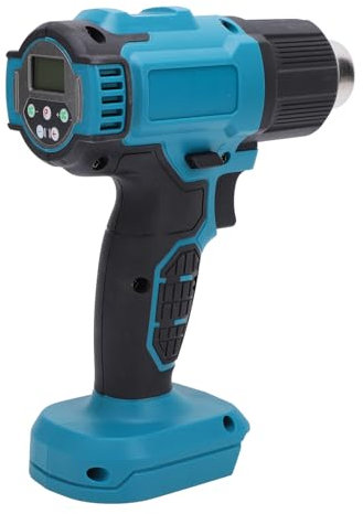 Pistola de Calor Portátil con Batería, Pistola de Aire Caliente para Manualidades, Envoltura Retráctil, Decapado de Pintura