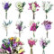 RXKFIGX 10 PCS Mini Bouquets de Fleurs Séchées,Fleurs SéChéEs Deco,Mélange de Fleurs Séchées Naturelles,Convient pour Les Vases,L'Artisanat,Les Mariages, La DéCoration D'Accessoires Photo DIY