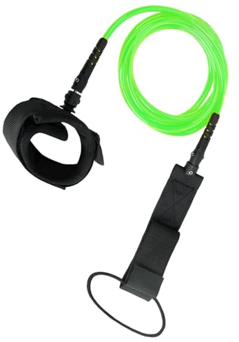 Acouto Leash di Surf Leash Surf Stand Up Paddle Board per Short Board Stand Up Paddle Feet Leashstand Leashstay a Bordo della Caviglia Strappaddle (7ft)