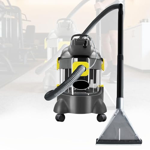 Ymnogjie Limpiador De Alfombras Profesional 1400w, Aspiradora HúMedo-Seco con 2 Modos De Limpieza, para Lavados De Coches Y Limpieza Profunda De SofáS Y Colchones