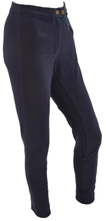 Rhinegold Unisex Jodhpurs-uk (Eu 40)-navy Rhinegold Essential Jodhpurs UK 12 EU 40 Navy, Navy, UK12 EU