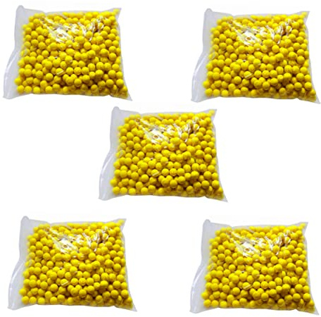 Pack 5000 palline per paintball Calibre 68 - Riempite di gel biodegradabile solubile in acqua