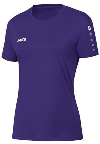 JAKO Trikot Team Maglia, Lilla, 42 Donna