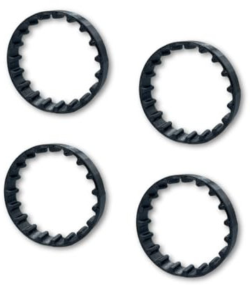 8 Courroies de Remplacement pour INTEX ZX300 - Kit de Réparation de Courroies Pièces de Rechange Détachées pour Robot Aspirateur Nettoyeur de Piscine Automatique Accessoires
