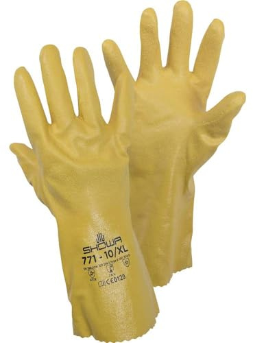 SHOWA 771, Nitril – Beschichtung, Chemie, Gelb, 9/L