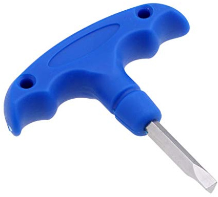 Sitrda (1 pc) Golf Adjustment Torque Wrench Tool for Adams/Taylormade Adapter Sleeve Driver -Blue