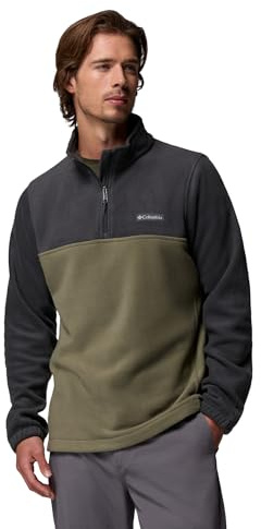 Columbia Chaqueta Polar de Media Cremallera para Hombre, Steens Mountain