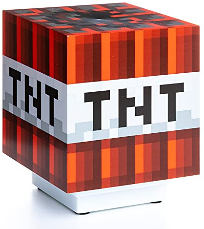 Lámpara TNT Minecraft con Sonido - Luz Nocturna Oficial, Juguete y Decoración para Fans