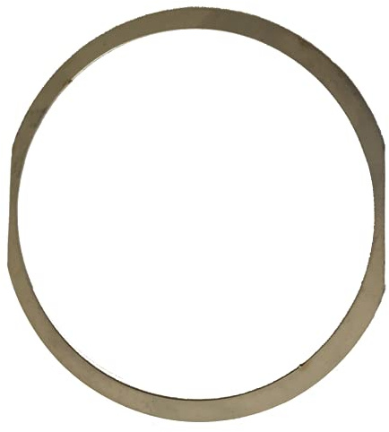 Reparaturring Edelstahl Trockenbau - 0,5 mm stark - 1 fach - für Hohlwanddose