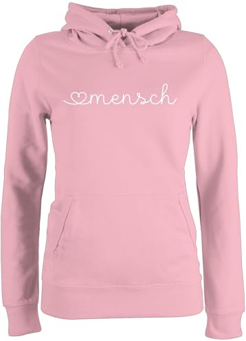 Shirtracer - Pullover Damen Hoodie - Valentinstag Partner Liebe - Herzensmensch Lieblingsmensch - Geschenk Beste Freundin Geschenke Frauen Männer Kleine Geschenke