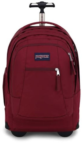JANSPORT Driver 8 Equipaje con Ruedas, Russet Red (Rojo)