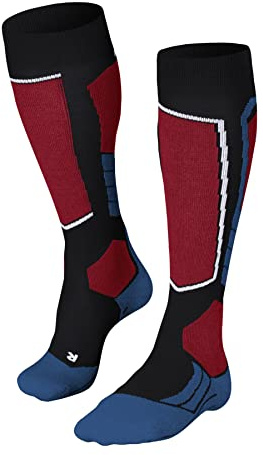 FALKE SK2 Intermediate Kniestrümpfe Skiing black (3006), 42-43