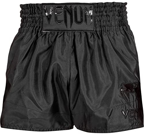 Venum, Classic Muay Thai Shorts, Herren, S, Schwarz/Schwarz